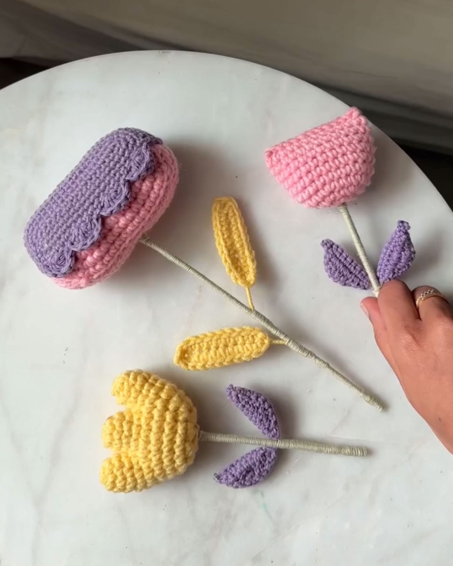 Crochet Flower Bouquet