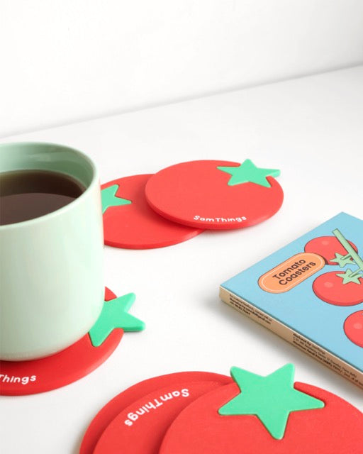 Tomato Coaster (Set of 2)