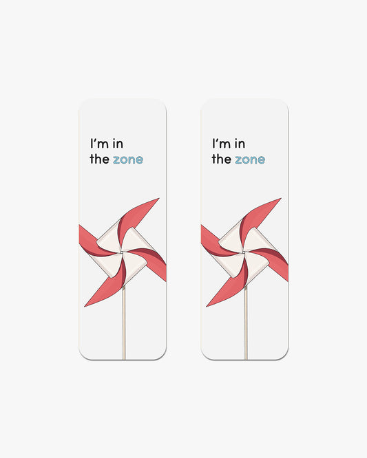 I'm In The Zone Bookmark