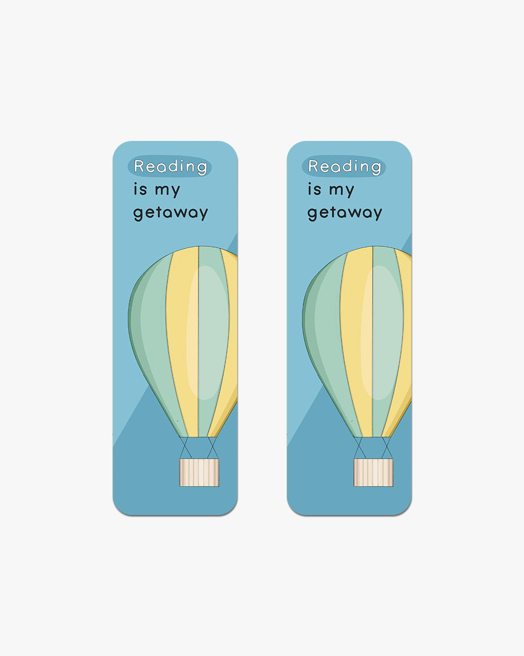 Reading Is My Getaway Bookmark