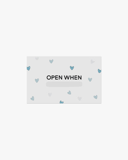 Open When Envelope