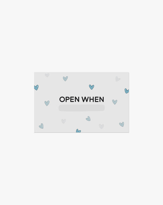 Open When Envelope