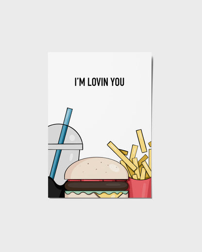 I'm Lovin It Card