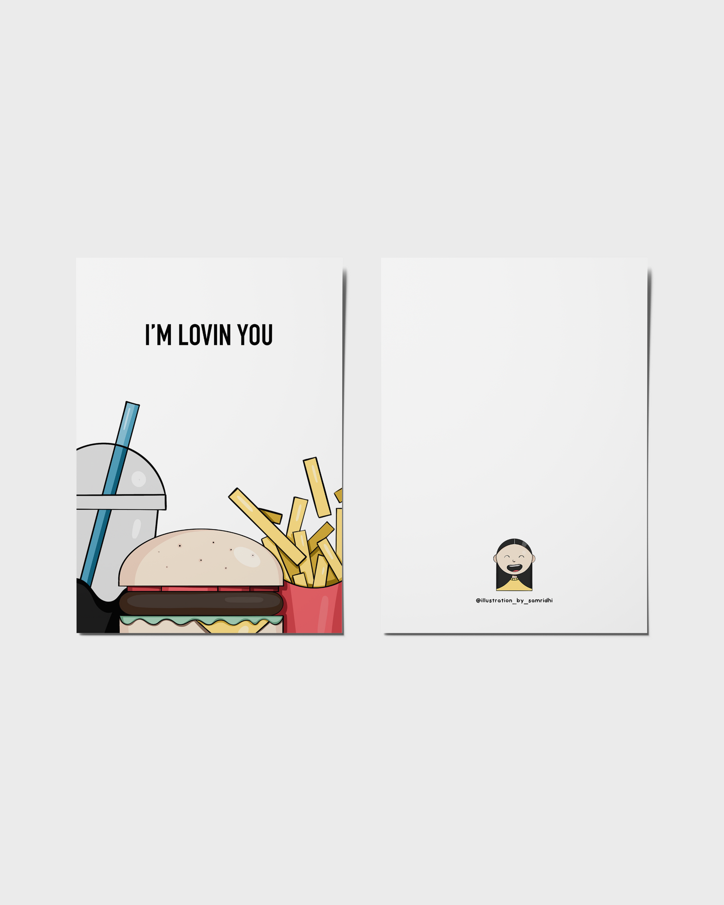 I'm Lovin It Card