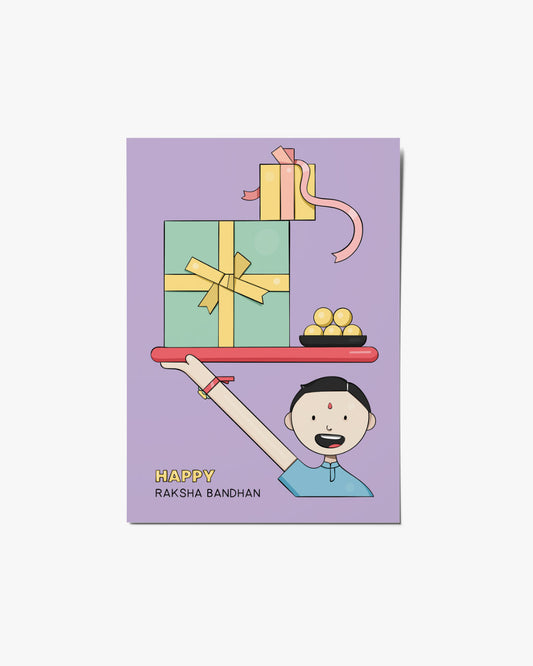 Raksha Bandhan Greeting Card