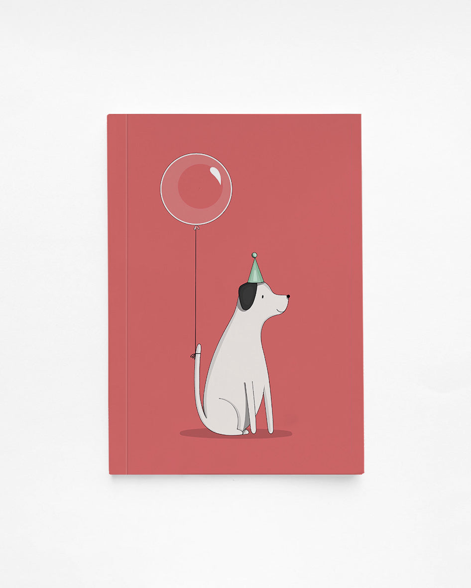 Birthday Dog Notebook