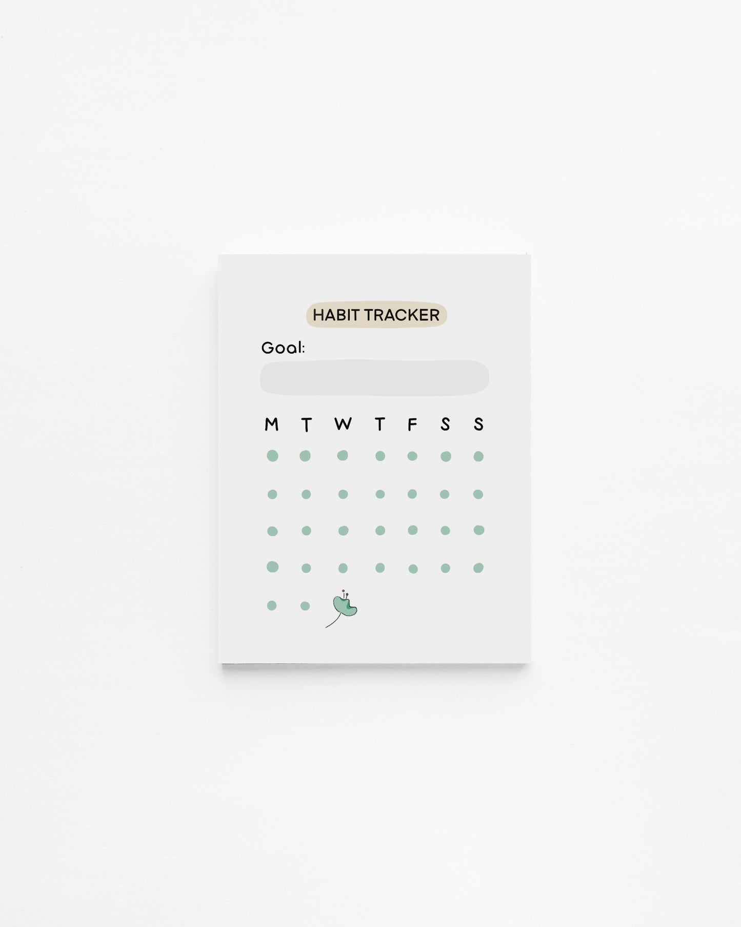 Habit Tracker Mini Planner