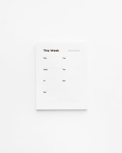 Weekly Mini Planner