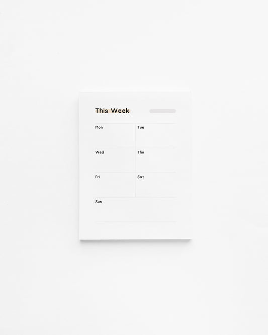Weekly Mini Planner