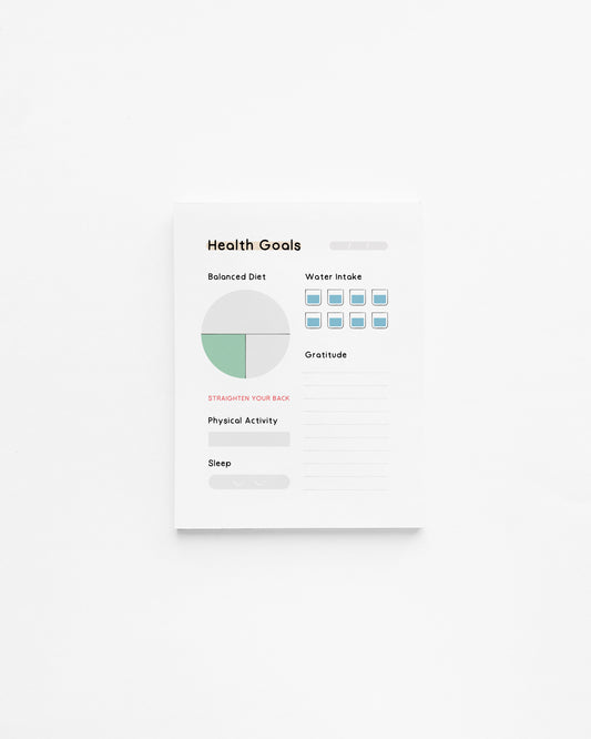 Health Goals Mini Planner