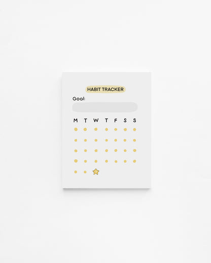 Habit Tracker Mini Planner