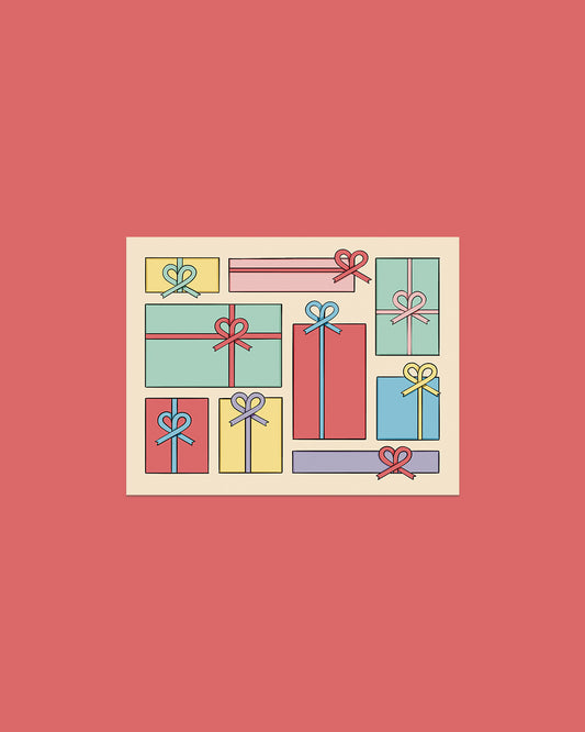 Christmas Gifts Postcard