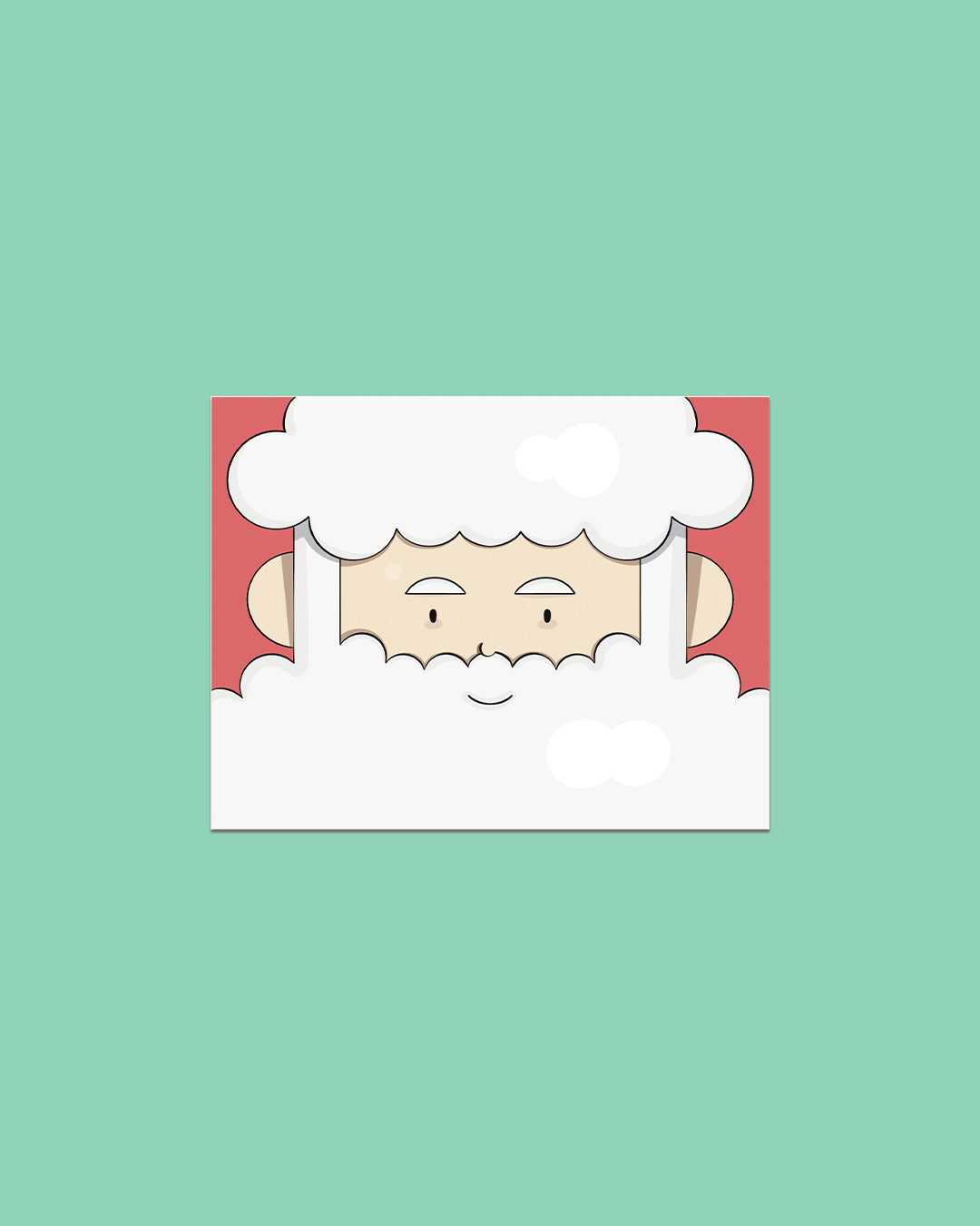Santa Postcard