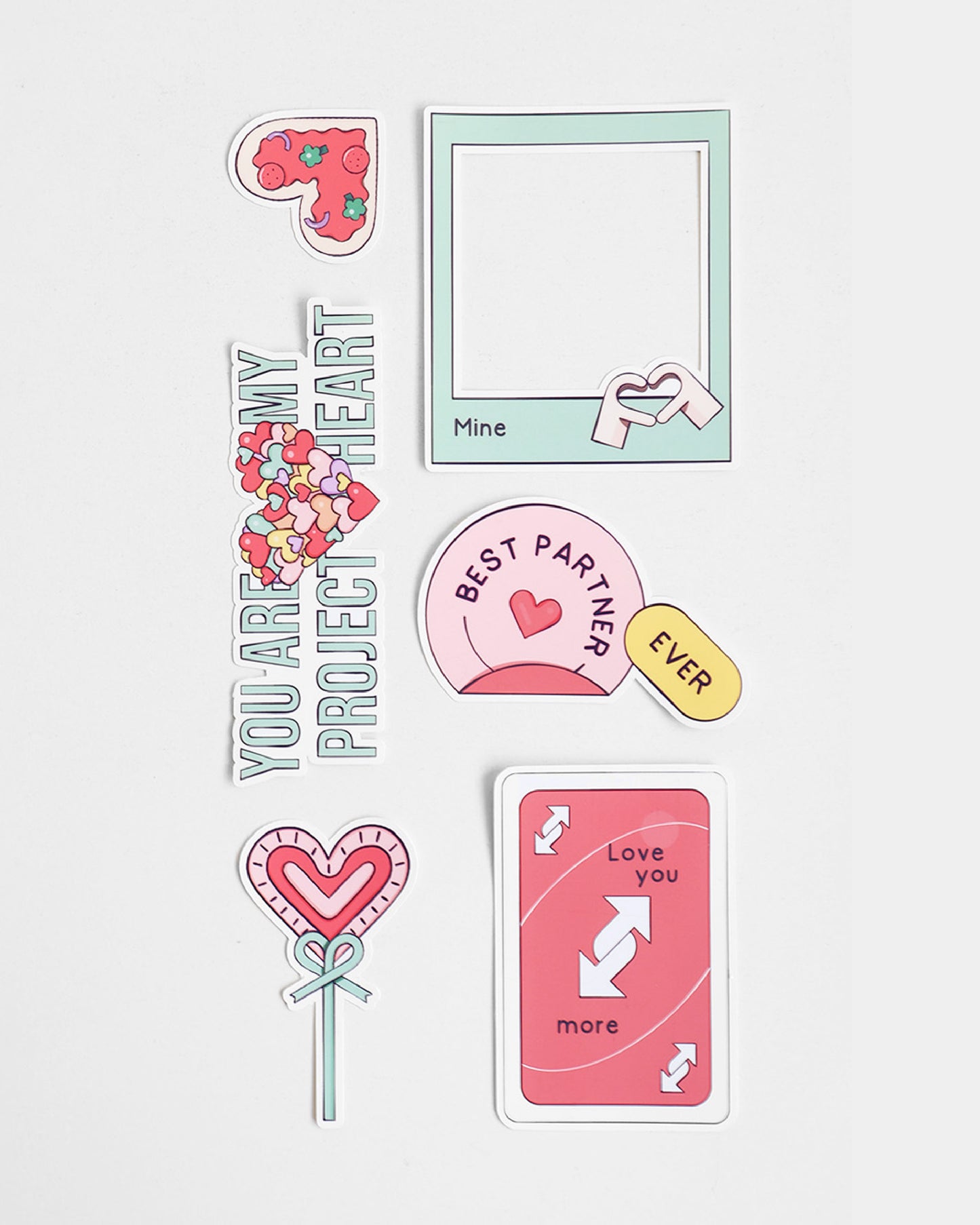 Project Heart Sticker Pack