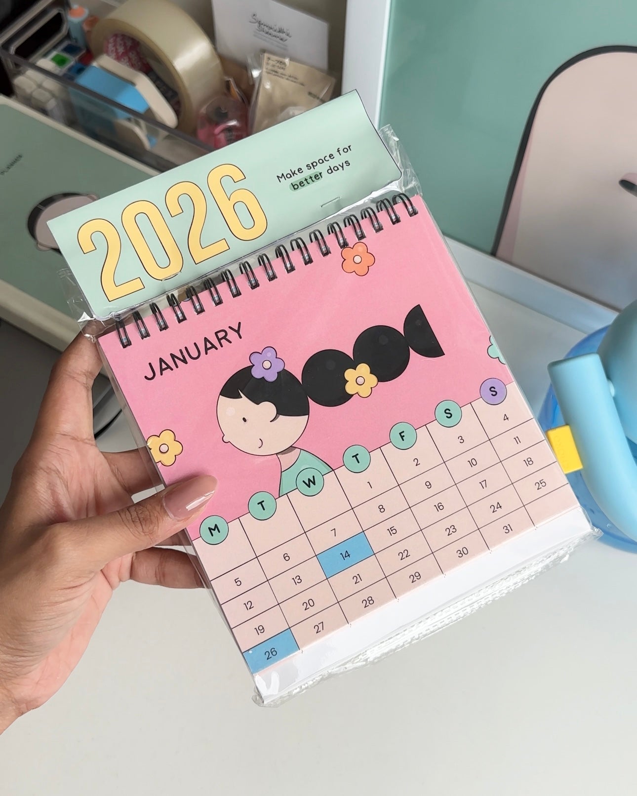 2026 Desk Calendar