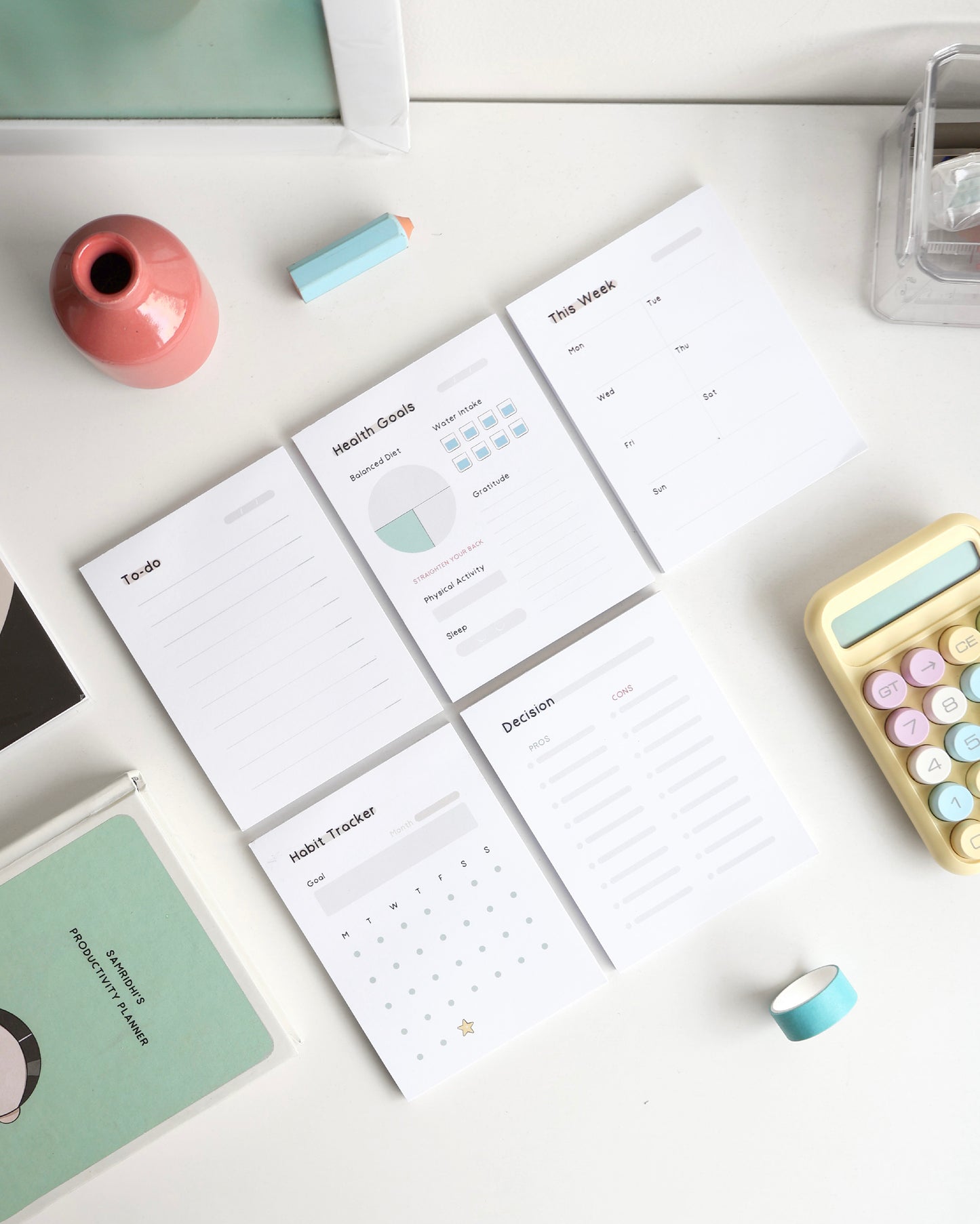 The ‘Get your life together kit’ - 5 Planners