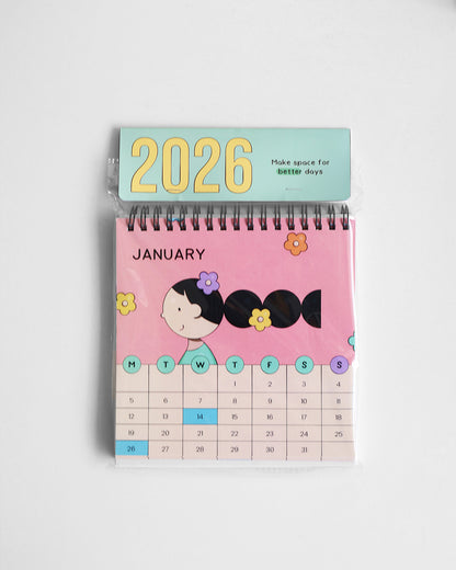2026 Desk Calendar